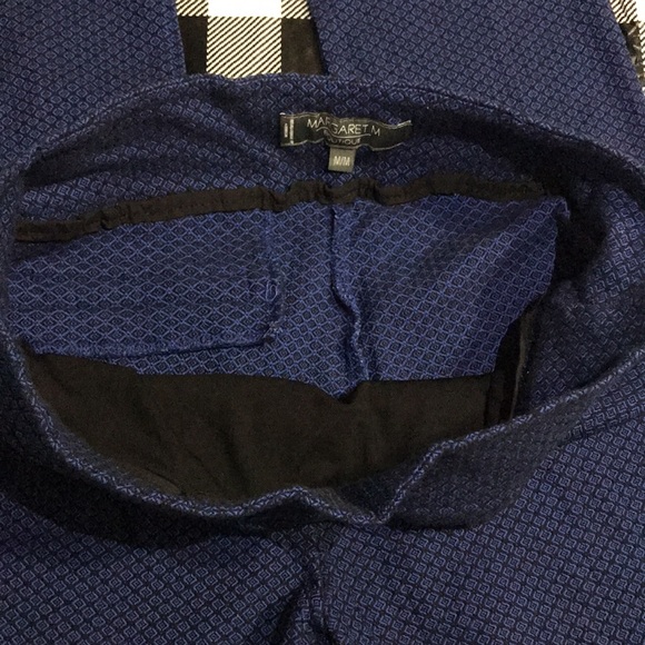 Margaret M Boutique Size M Blue Pants - Picture 4 of 8